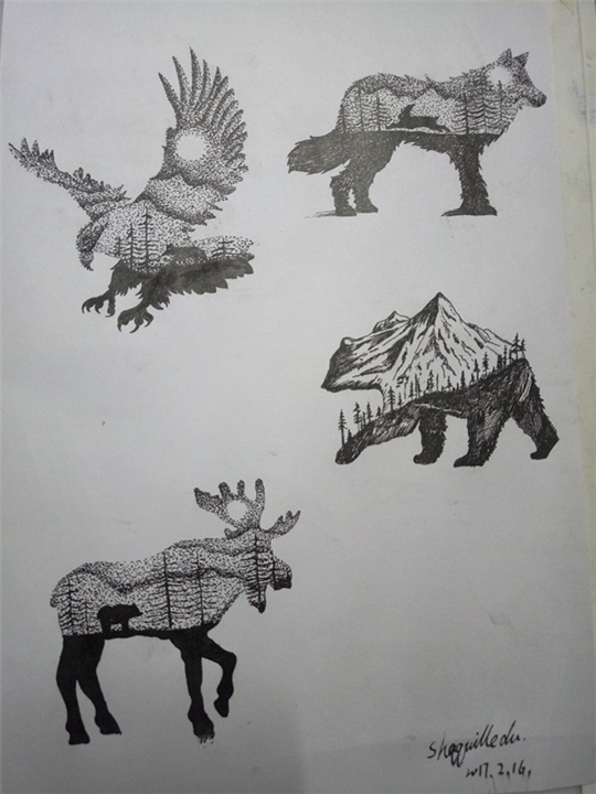 纹身手绘图片（9）