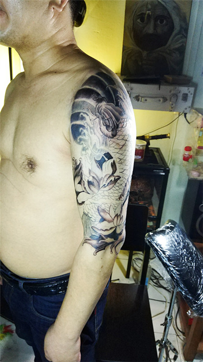 传统纹身作品（4）