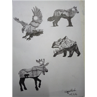 纹身手绘图片（9）