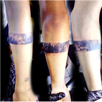 黑白纹身作品（8）