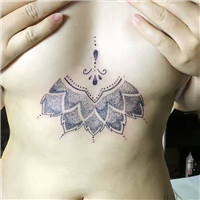 黑白纹身作品（9） 