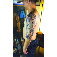 传统纹身作品（1）