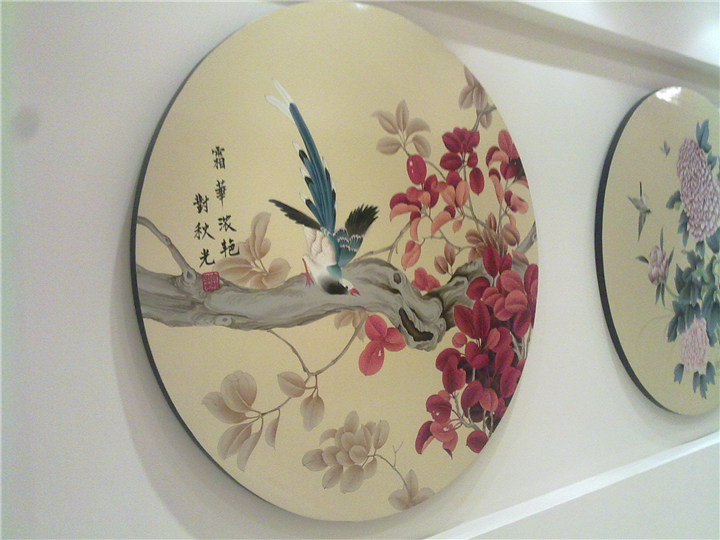 中山酒店手绘墙