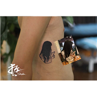 晋江纹身 头发