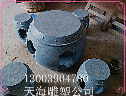 福州@泉州@漳州@玻璃钢坐凳雕塑 