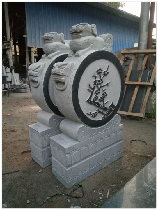 赣州大理石石狮子②