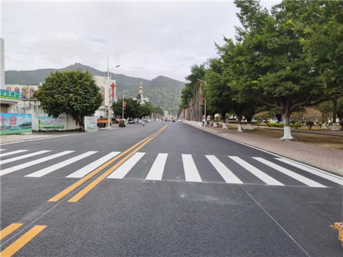 广东路面划线施工