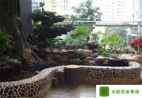 双鸭山仿木长廊制作 