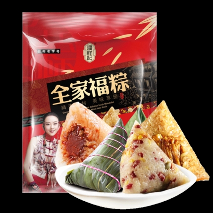 昆明粽子去哪儿买潘祥记全家福粽子袋装 