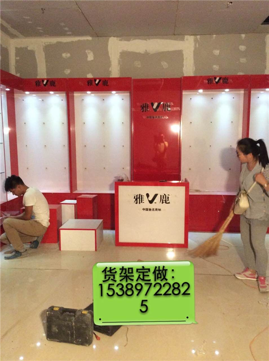 包头珠宝店展柜台货架订做电话 