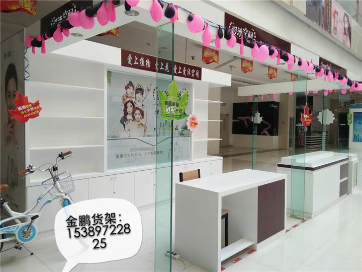 包头蛋糕店货架展柜 