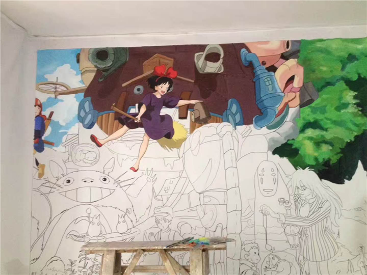 重庆彩绘给您有态度的画 