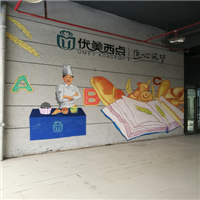 重庆文化墙彩绘#重庆电视背景墙 