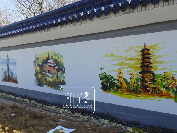 扬州古建墙绘|南通家装墙绘