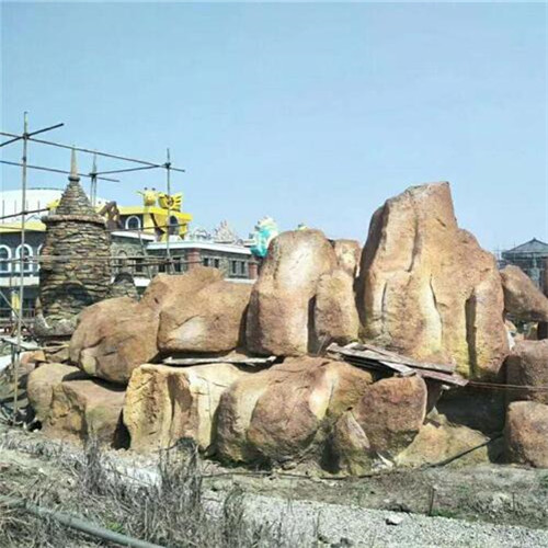 遵义假山塑石h都匀假山塑石h梅州鱼池假山