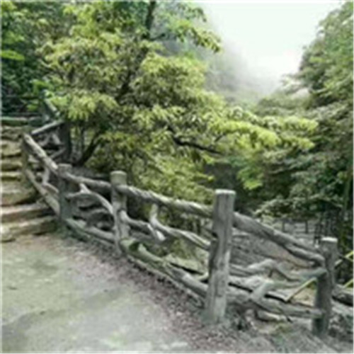 伊宁仿木栏杆h新疆仿木凉亭h新疆塑石假山