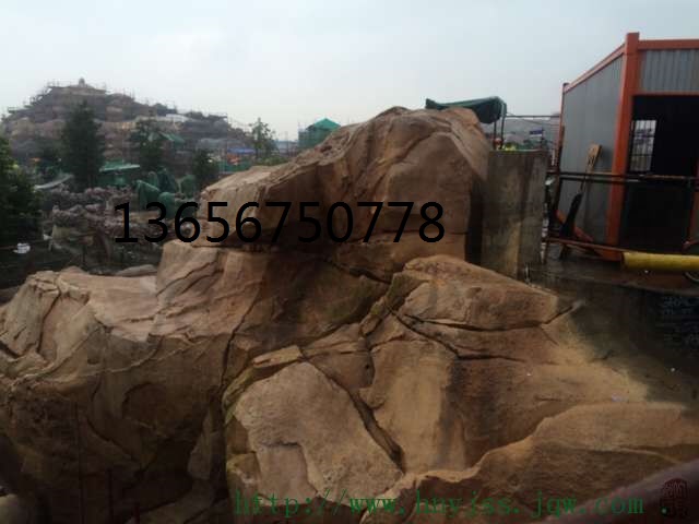 本溪生态酒店假山施工 本溪假山假树 