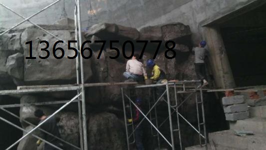 丹东生态酒店假山施工 丹东假山假树 