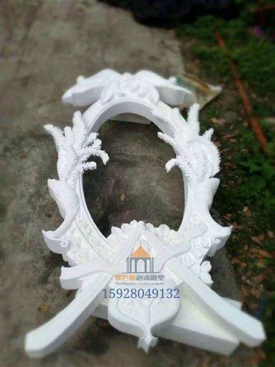 成都泡沫雕塑婚庆道具泡雕美陈泡雕玻璃钢雕塑 