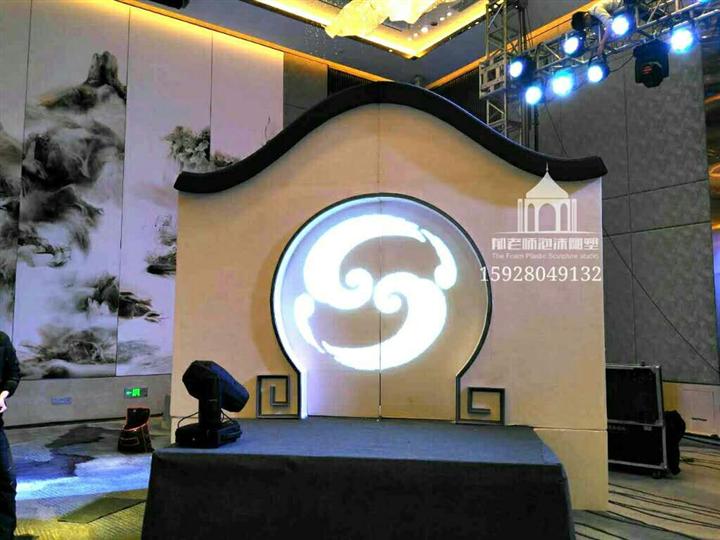 成都泡雕婚庆道具泡雕美陈泡雕园林摆件玻璃钢雕塑 