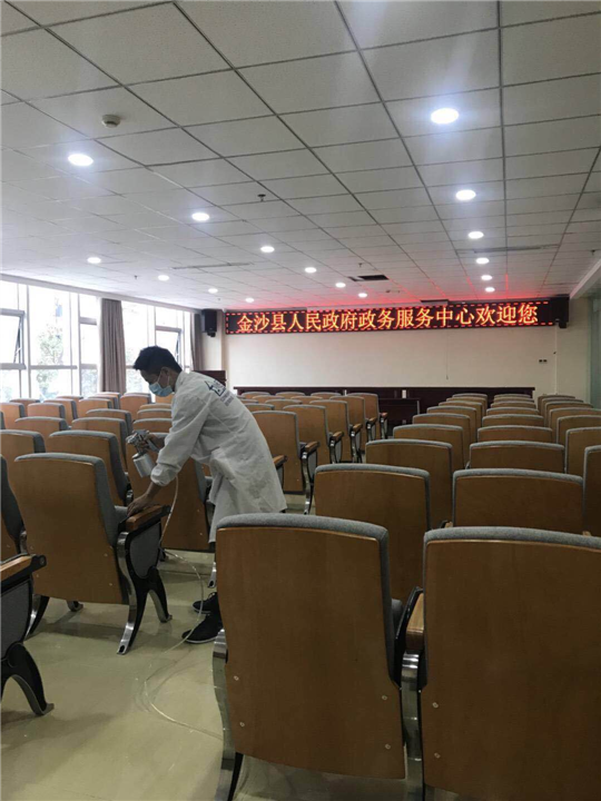 金沙县人民**服务中心甲醛治理