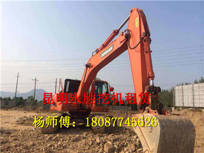 昆明挖机出租电话- 昆明挖掘机价格-