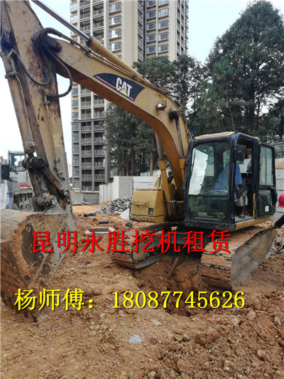 昆明永胜挖机租赁-昆明挖机出租