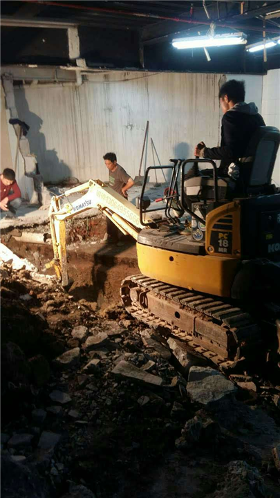 奉化挖机拆除、余姚挖机拆除 