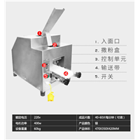 河北饺子皮机多少钱一台 