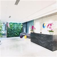 贵阳花果园双子塔宏立城办公区植物墙...